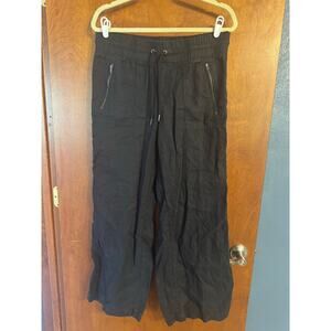 Athleta Cabo Linen Wide Leg Pant Size 10 Pants